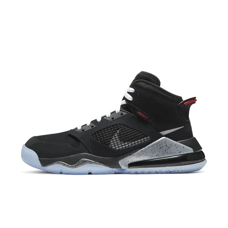 Jordan  Mars 270 Black Metallic Silver Black/Metallic Silver-Fire Red-White-Black (CD7070-010)