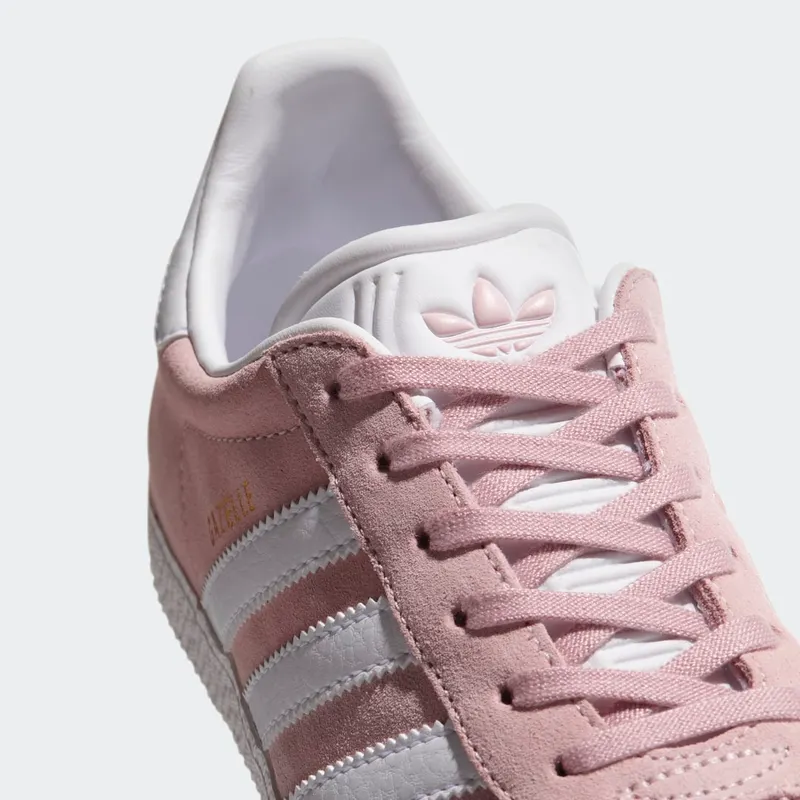 adidas Gazelle Icey Pink / Cloud White / Gold Metallic (BY9544)