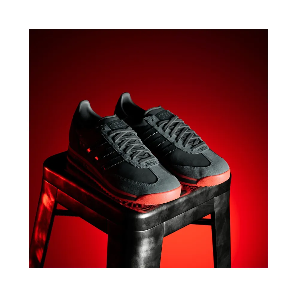 adidas SL 72 RS Audi Revolut F1 Team “Utility Black / Utility Black / Hi-Res Red” (KJ1203)