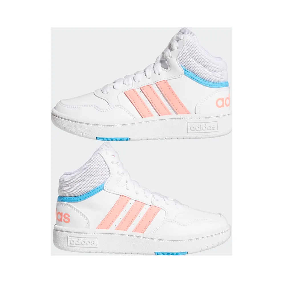 adidas Hoops Mid Cloud White / Acid Red / Sky Rush (GW6110)