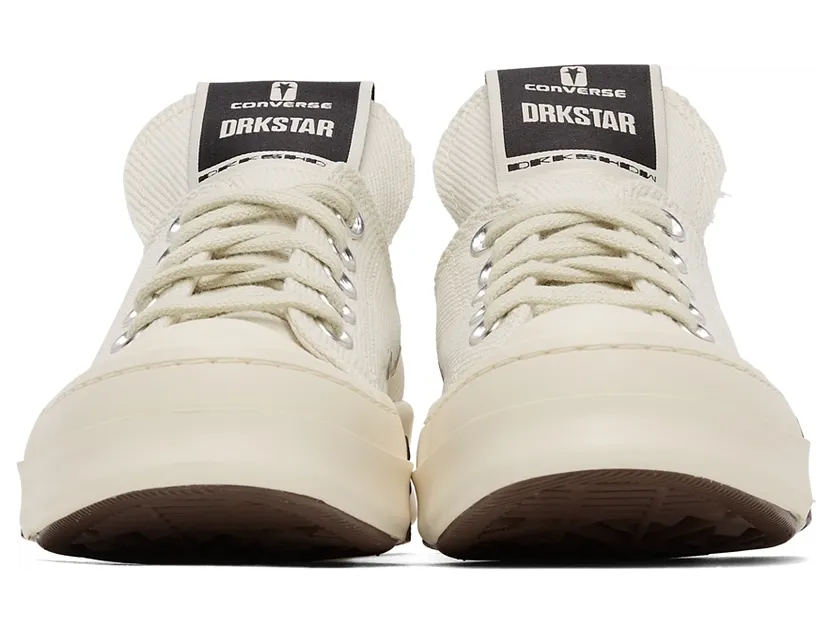 Rick Owens Drkshdw Off-White Converse Edition DRKSTAR OX Sneakers (DC01BX727 CTDR1) (2)