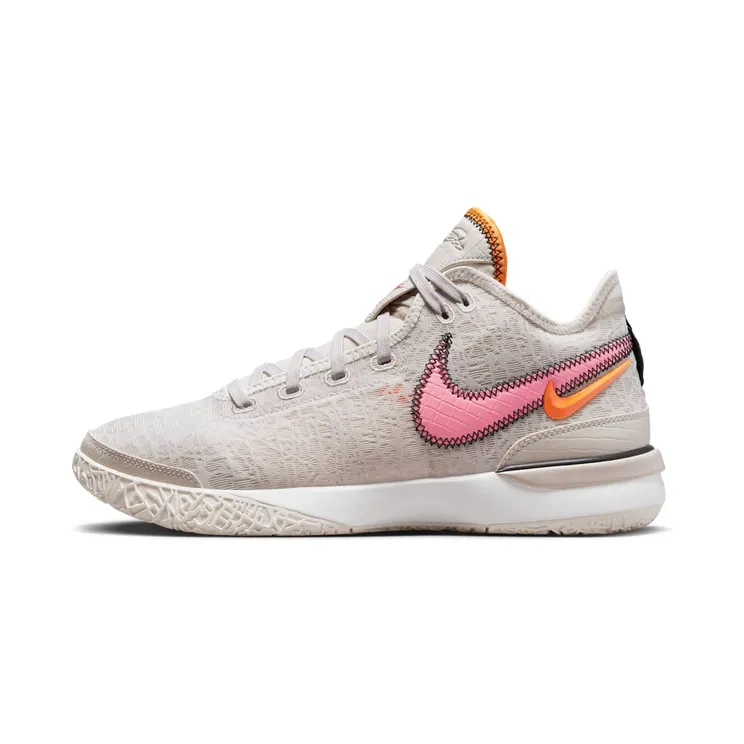 Nike Zoom LeBron NXXT Gen “Light Orewood Brown / Sesame / Sail / Coral Chalk” (DR8784-100)