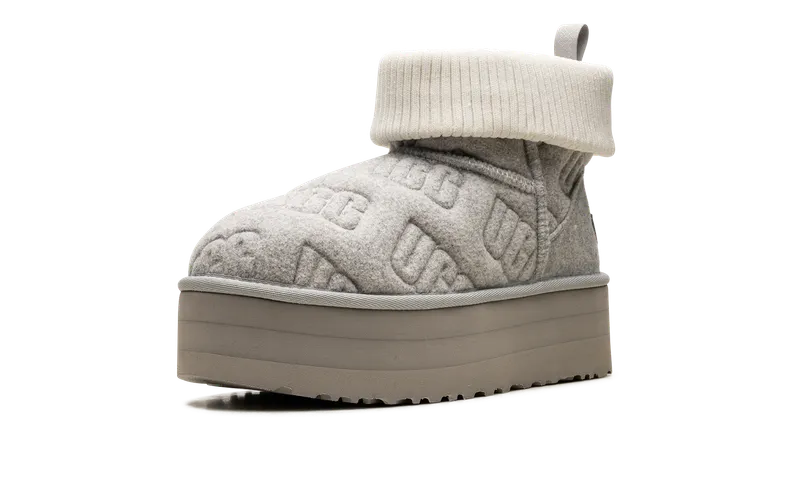Ugg Classic Mini Platform Felted “Grey” (1144047-GREY)