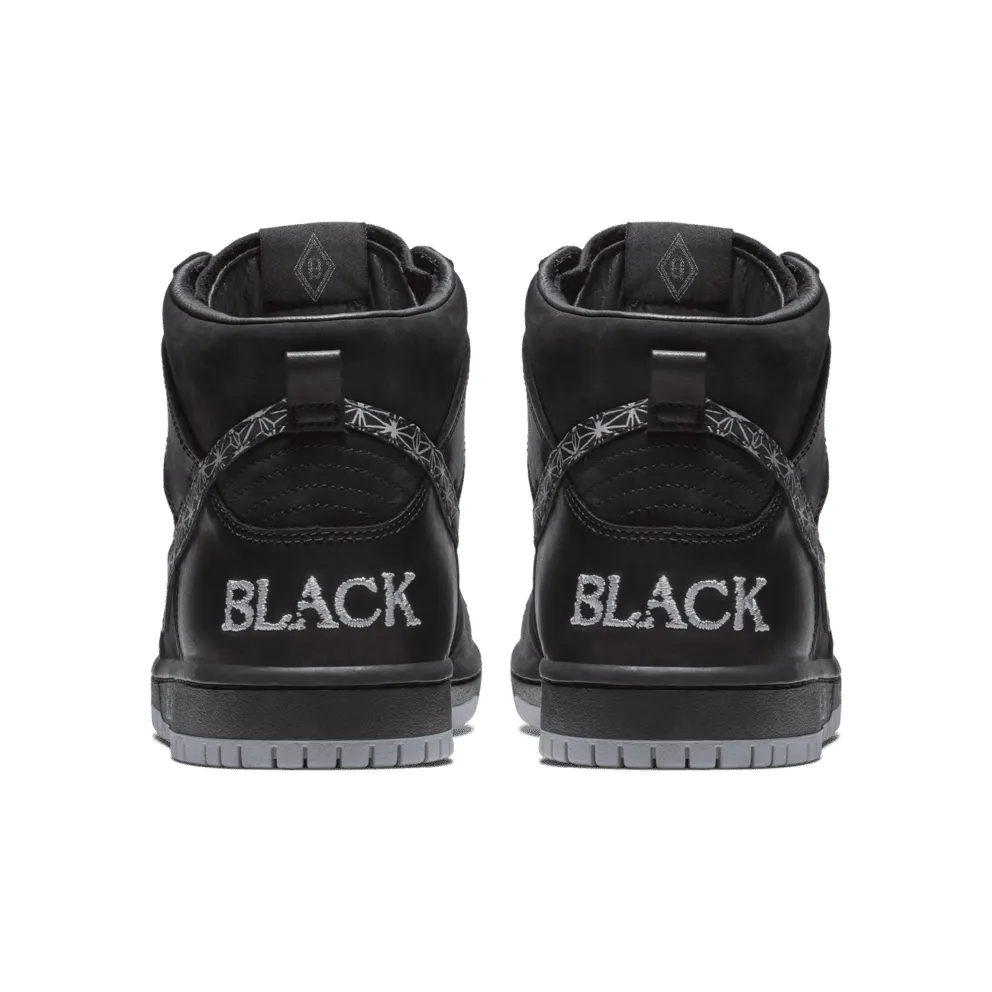 Nike SB Dunk High Black Bar Black/Black-Dark Grey (AH9613-002)