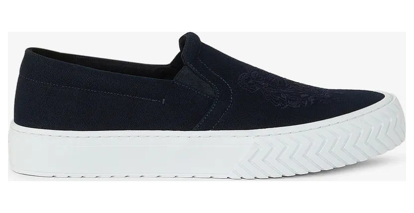 Kenzo Khaki Tiger K-Skate Sneakers (FA65SN200F70)