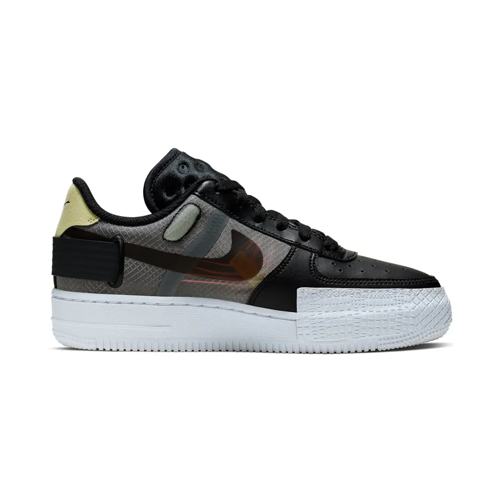 Nike Air Force 1 Low Type Black (GS) (BQ4793-001)