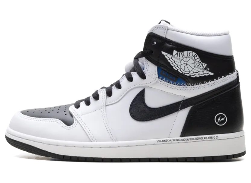 Air Jordan 1 “Fragment Design – Union LA – White/Black” (II7282-100)