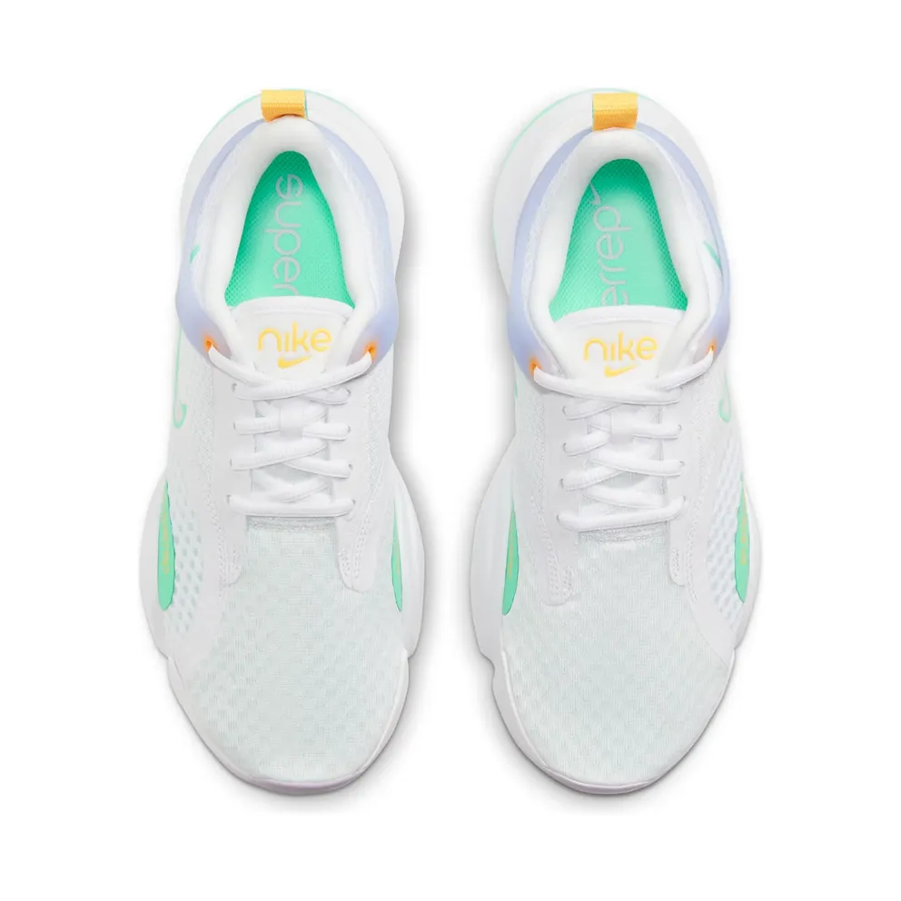 Nike SuperRep Go 2 “White / Infinite Lilac / Football Grey / Green Glow” (CZ0612-135)