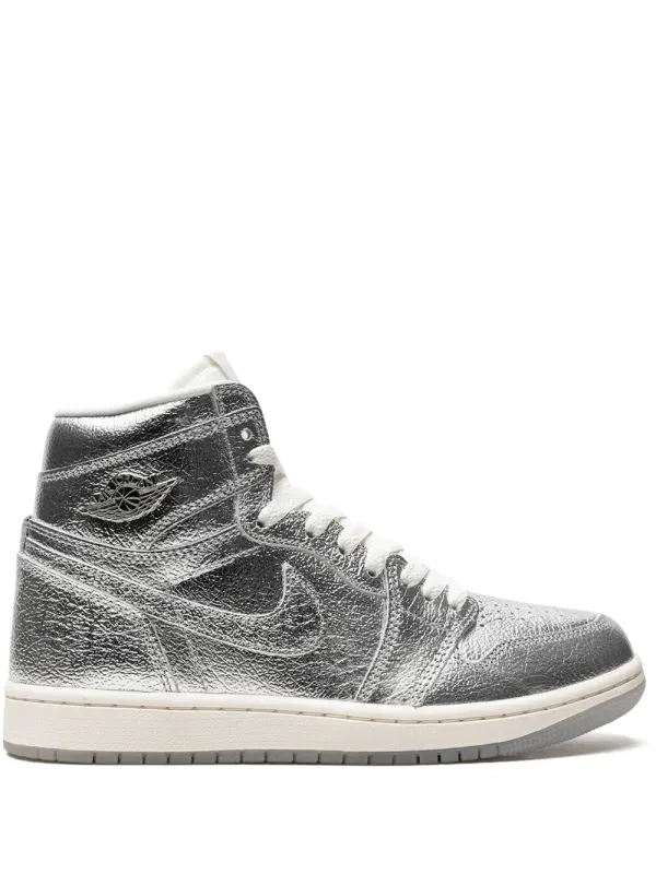 Jordan Air Jordan 1 High OG Metallic Silver Sneakers – Silber (FN7249)