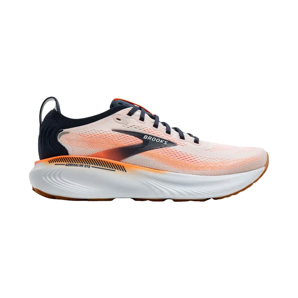 Brooks Adrenaline White / Spellbound / Orange (110454-1D-123)