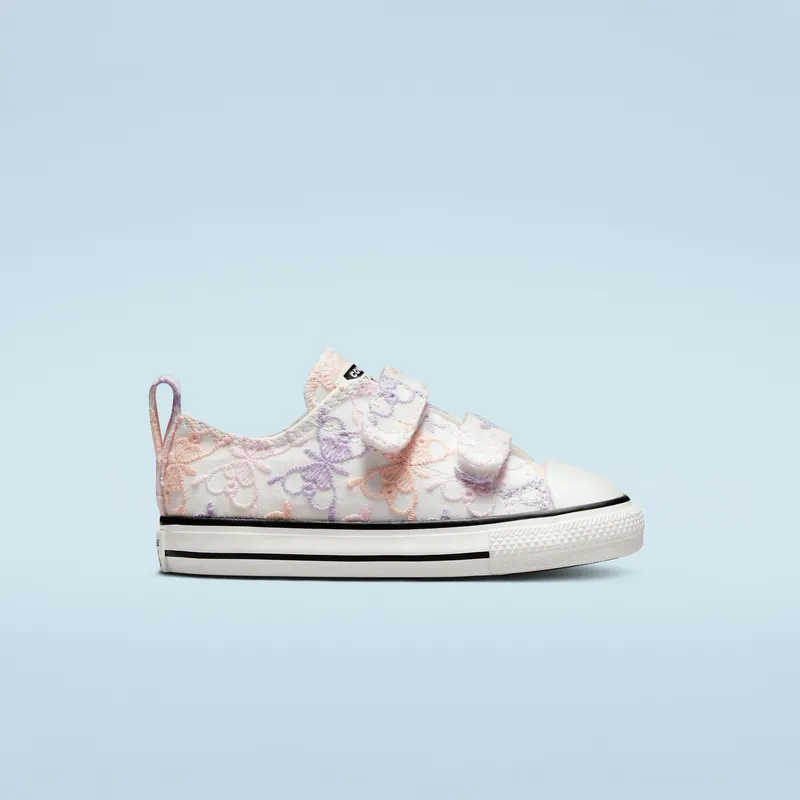 Converse Chuck Taylor All Star Easy-On Butterfly Embroidery Pale Amethyst/crimson Tint (A01618C)