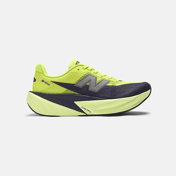 NEW BALANCE FuelCell Rebel v5 “ALKALINE GREEN / BOYSENBERRY / DARK SILVER METALLIC” (WFCX3PE)