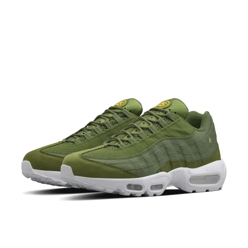 Nike Air Max 95 Stussy Olive Olive/White (834668-337)