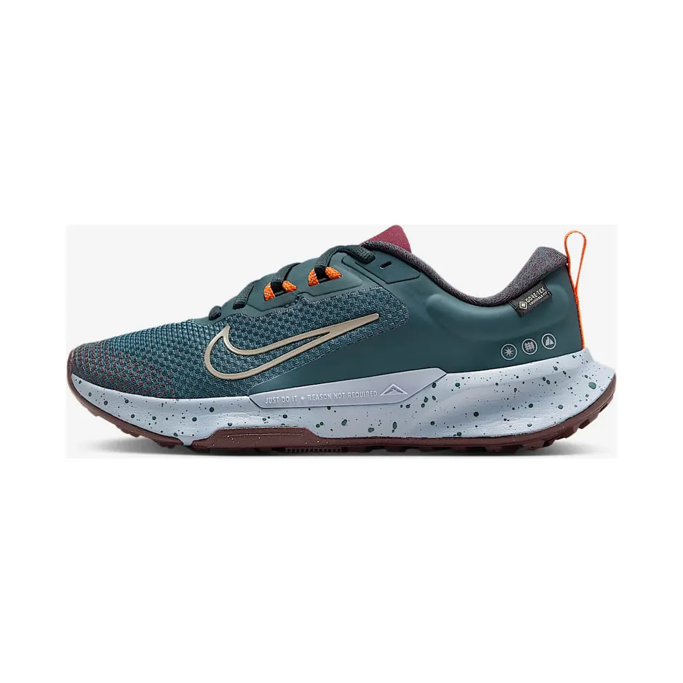 Nike Juniper Trail 2 Gore-Tex Deep Jungle Night Maroon Safety Orange Khaki (FB2065-300)