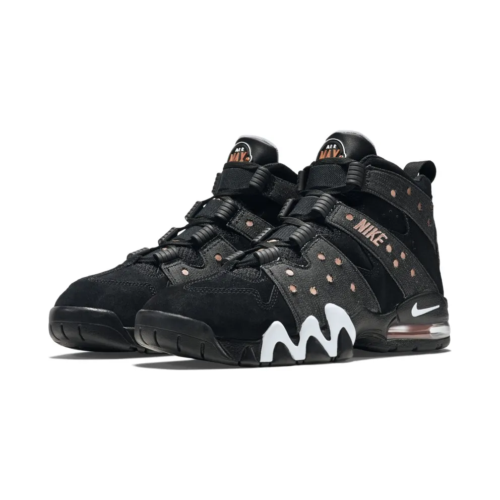 Nike Air Max 2 CB 94 Black Denim Black/White-Metallic Red Bronze (305440-004)