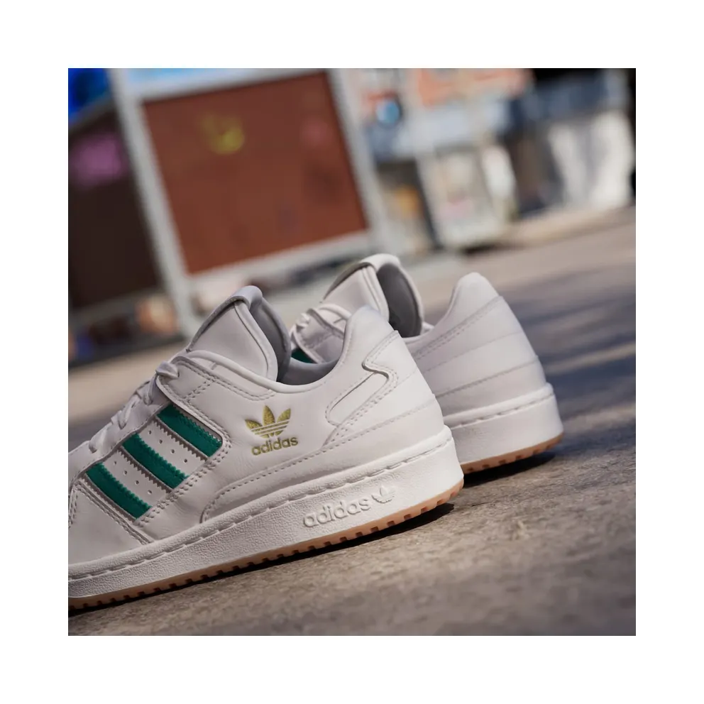 adidas Forum Low CL Cloud White Active Green Sandy Pink (IF7220)
