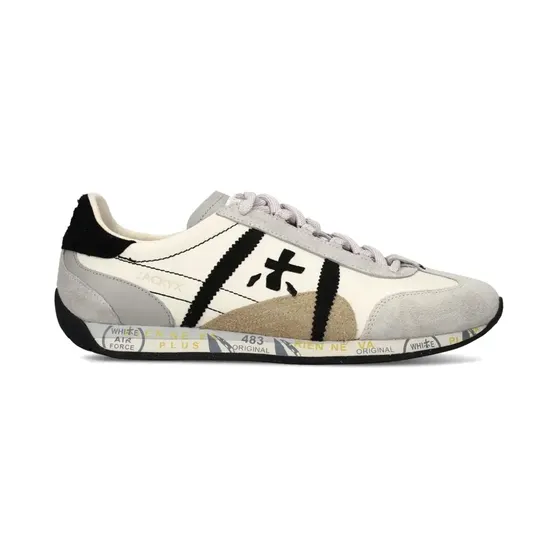 Premiata Jackyx mit Wildledereinsätzen Nude (JACKYX8222)