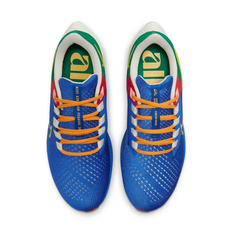 Nike Air Zoom Pegasus 38 A.I.R. Jordan Mossen for Men (straat) Blue (DO7763-400)