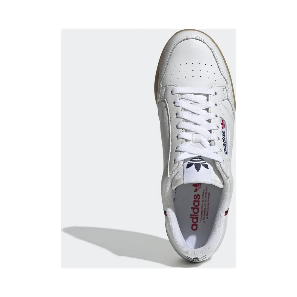 adidas Continental 80 Crystal White Crystal White/Collegiate Navy/Scarlet (EE5393)