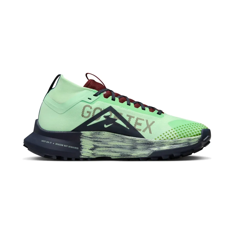 Nike React Pegasus Trail 4 Gore-Tex Vapor Green Thunder Blue Light Armory Blue Dark Team Red (DJ7929-303)