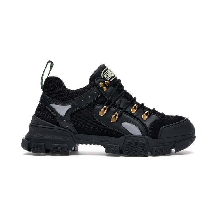 Gucci Flashtrek SEGA Black Leather