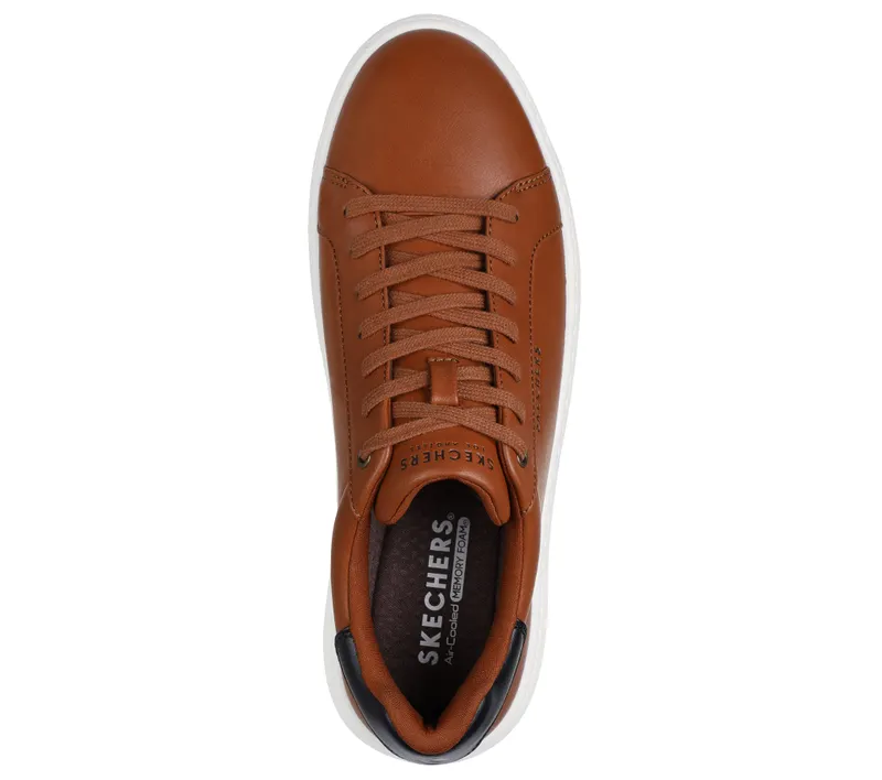 Skechers Court Break – Suit Sneaker – Cognac – “Bruin” (183175 COG)