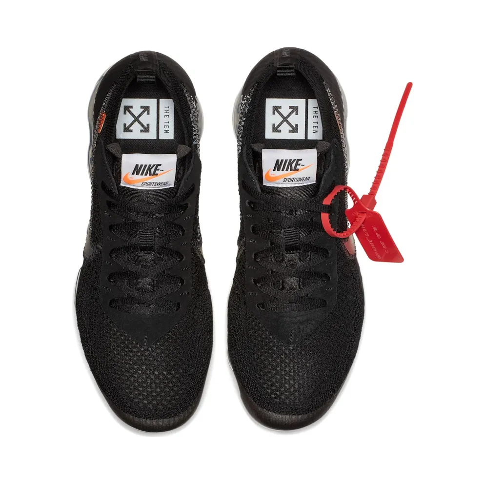 Nike x Off White Air VaporMax Flyknit Black (2018) (AA3831-002)