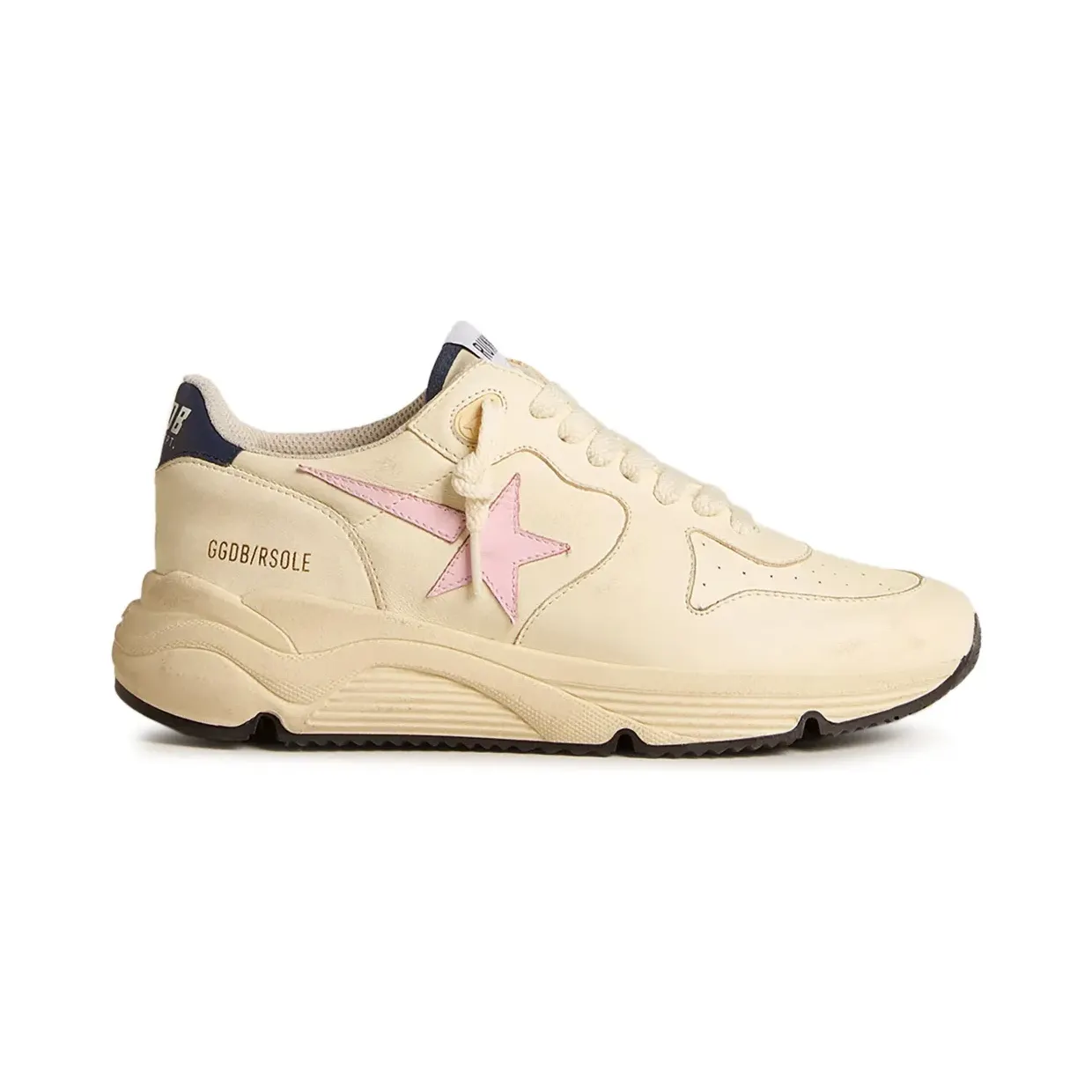 Golden Goose Running Sole Sneakers – Nude (GWF00126F006057)