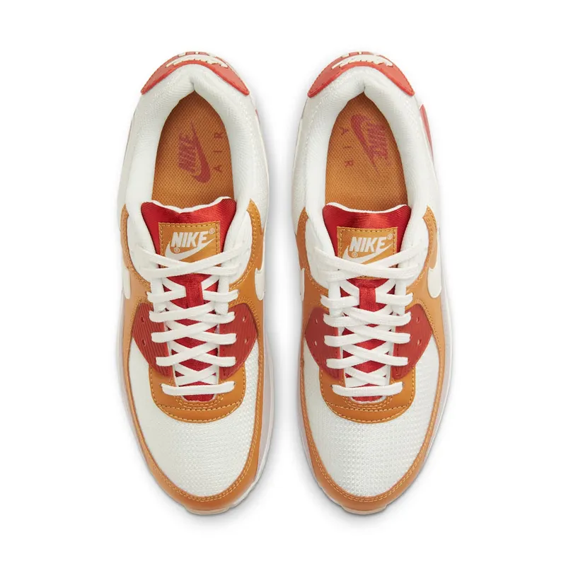 Nike Air Max 90 Rugged Orange / Sail / Wheat / Gum Light Brown (CV8839-800)