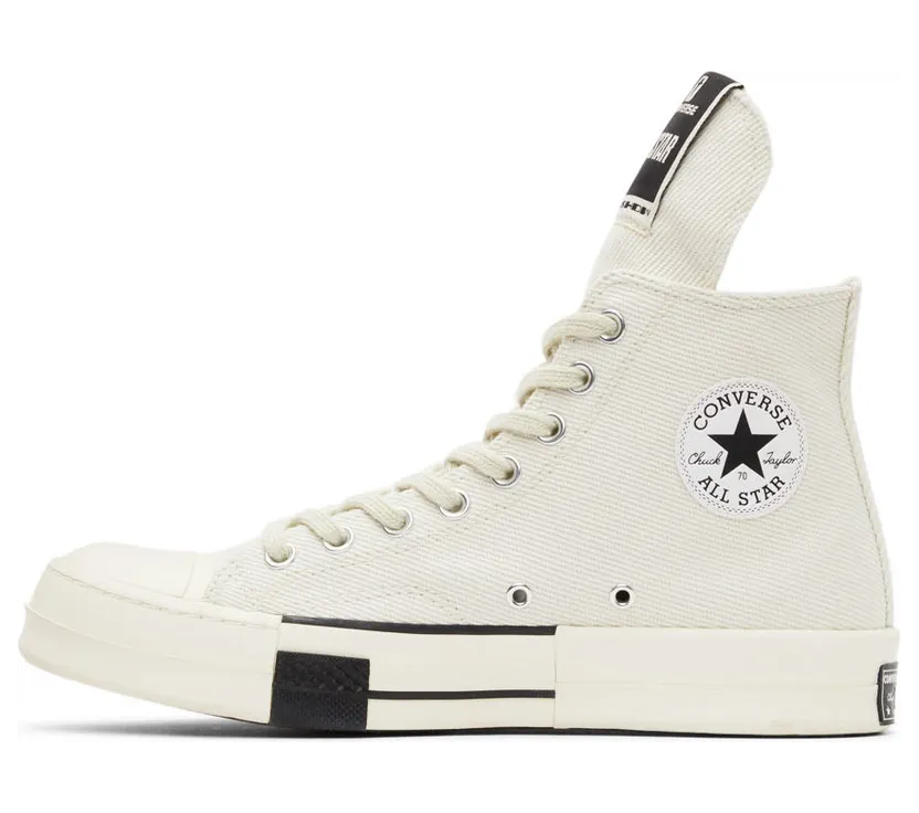 Rick Owens Drkshdw Off-White Converse Edition Drkstar Hi Sneakers (DC02AX686 CTDR2) (3)