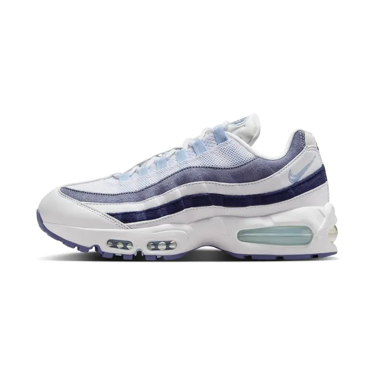 Nike Air Max 95 Wmns “White / World Indigo / Midnight Navy / Celestine Blue” (IB6396-103)