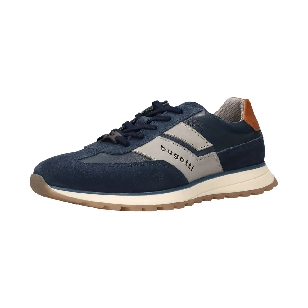 Bugatti sneaker Ecru / Navy / Cognac (331AWC0114104040)