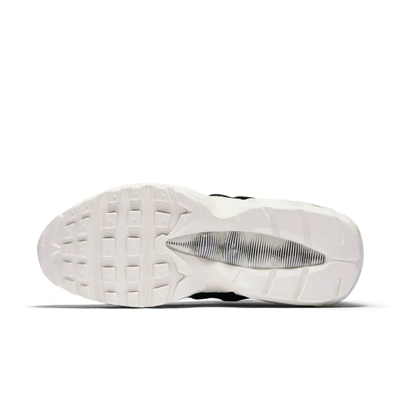 Nike Air Max 95 Embossed Fur Black (W) Black/Black-Dark Grey-Sail (AA1103-001)