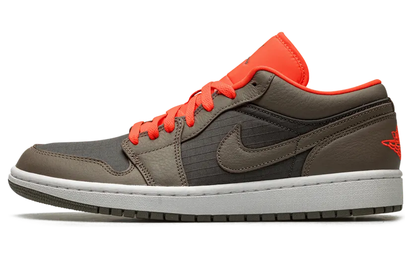 AIR Jordan 1 LO SE “Black / Olive/ Bright Crimson” (DQ6076-002)