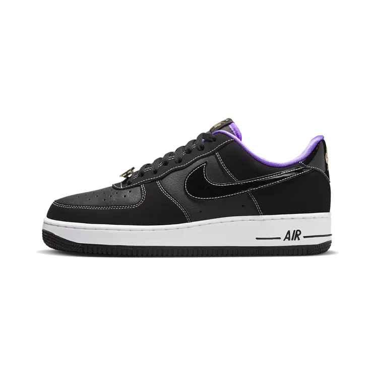 Nike Air Force 1 ’07 LV8 World Champ “Black / Iron Grey / White” (DR9866-001)