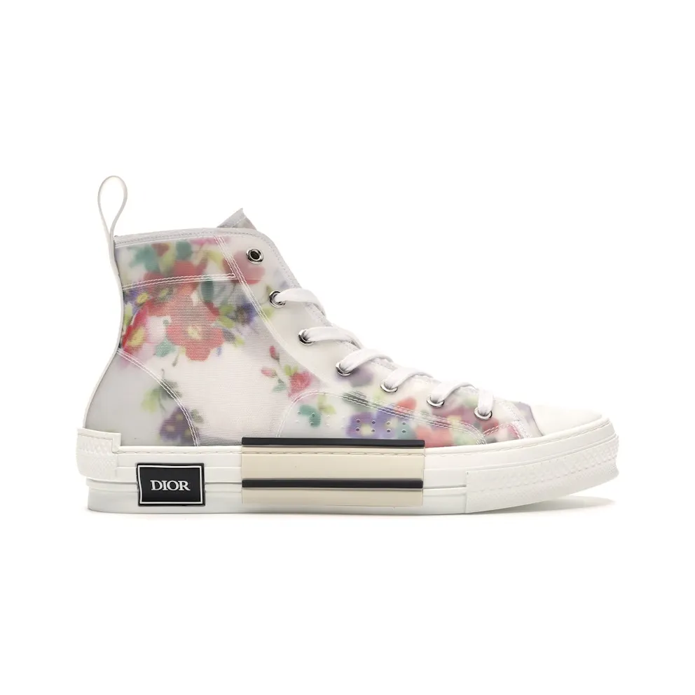Dior B23 High Top Flowers Oblique (3SH118YJR_H063)