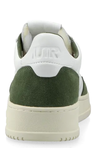 Autry Medalist Low (goat / suede white / milit) – AULMGS40 (4)