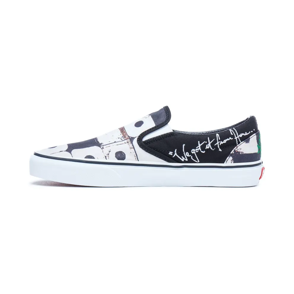 Vans Slip-On A Tribe Called Quest Black/White (VA38F7Q4B)