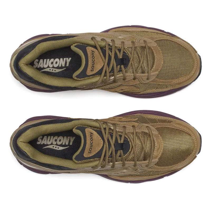 SAUCONY ProGrid Omni 9 Armor “Brown / Wine” (S70897-5)