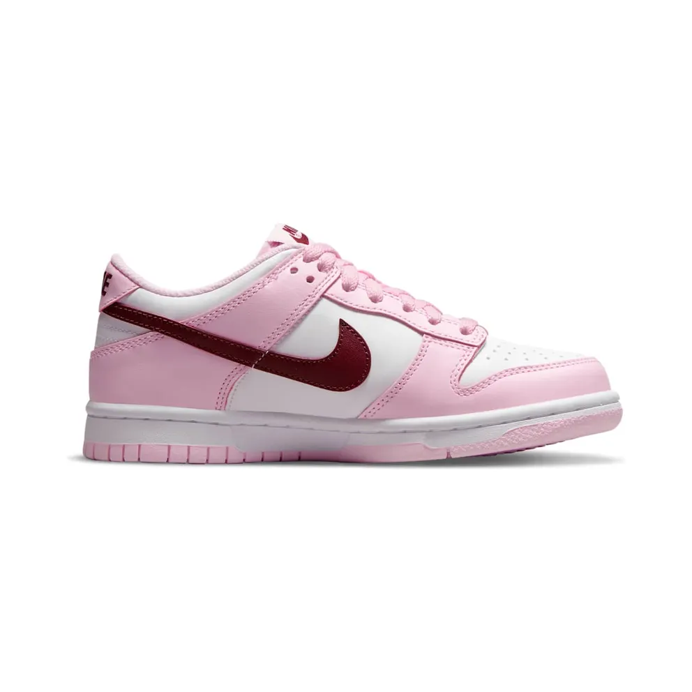 Nike Dunk Low Pink Red White (PS) GS (CW1590-601)