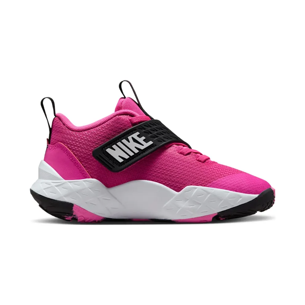 Nike Team Hustle D 12 Laser Fuchsia Black White (HF6280-600)