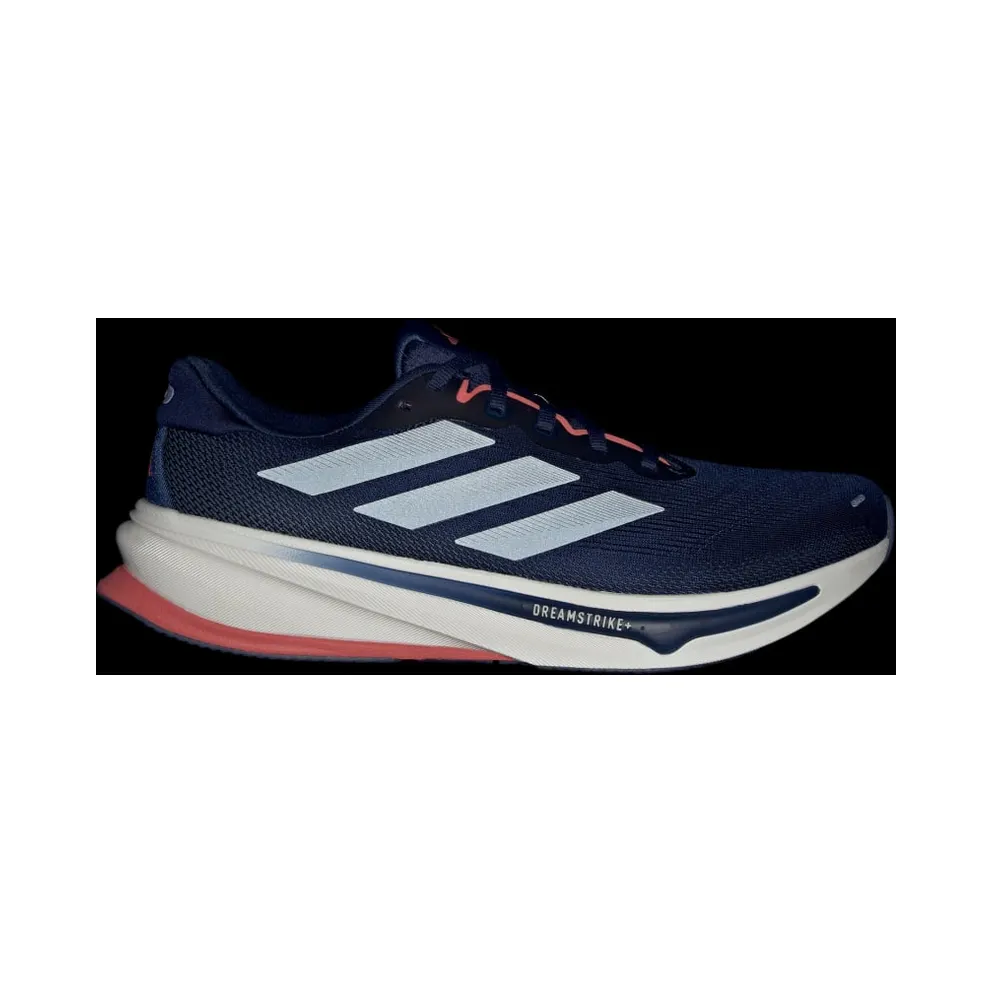 Adidas Supernova Rise 2 Running Shoes Dark Blue / Iron Metallic / Preloved Scarlet (JR3380)