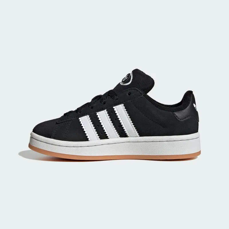 adidas Campus 00s Elastic Lace Kids Core Black / Cloud White / Gum (JI4331)