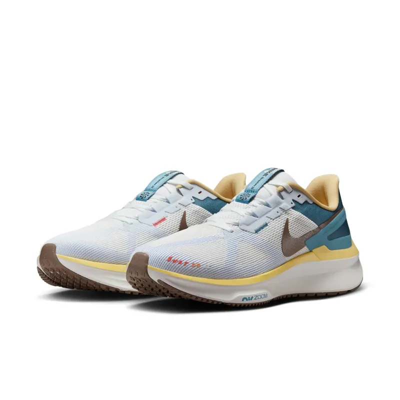 Nike Structure 25 Summit White Soft Yellow Mink Brown (HV5976-121)
