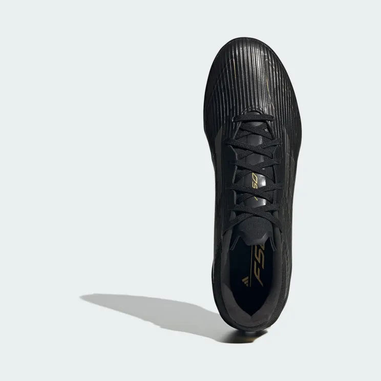 adidas F50 League Turf Core Black Iron Metallic Gold Metallic (IF1337)