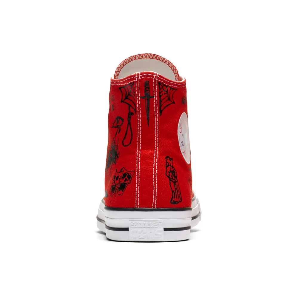 Converse Chuck Taylor All-Star Pro Sean Pablo Red Enamel Red (163039C)