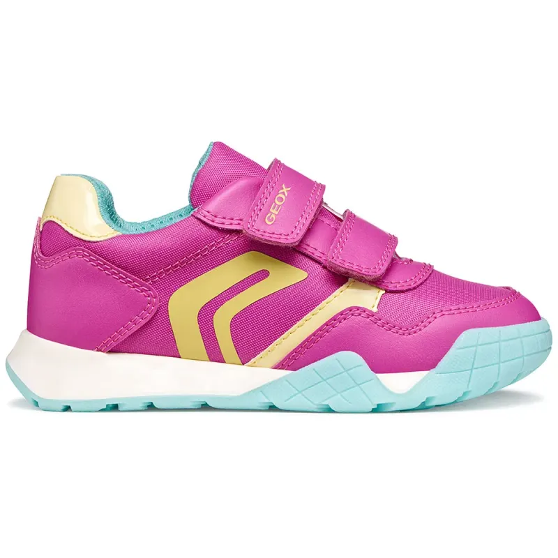 Geox sneaker Fuchsia/Lichtgeel (J65P8A0FU54-C8301)
