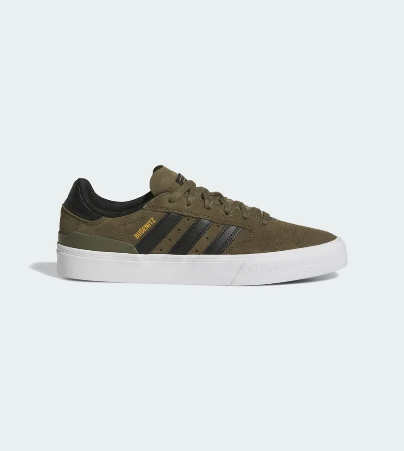 adidas Busenitz Vulc II Olive Strata Core Black Cloud White (JQ1027)