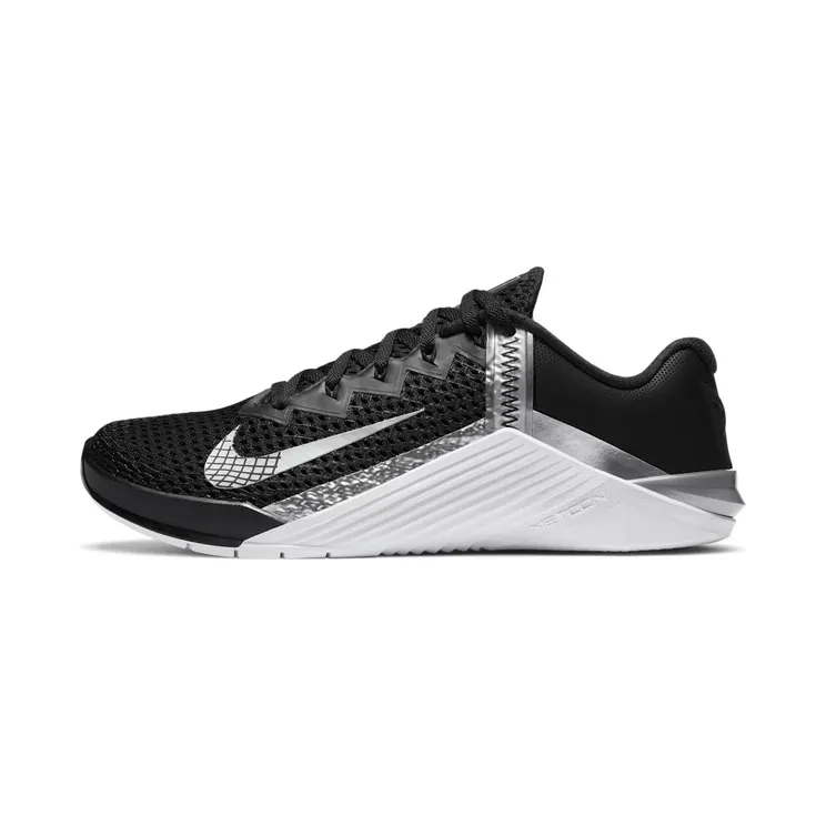 Nike Metcon 6 Black Metallic Silver (W) “Black / Metallic Silver” (AT3160-010)