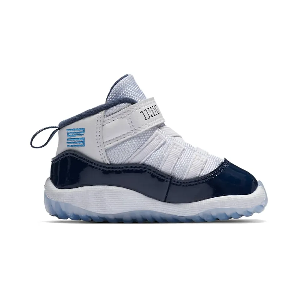 Jordan 11 Retro UNC Win Like 82 (TD) White/University Blue-Midnight Navy (378040-123)